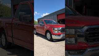 2023 Ford F150 Single Cab gets Belltech 35 Coilover Drop Kit [upl. by Euqirrne]