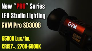 The New GVM Pro SD300B LED Studio Lighting Review ep470 [upl. by Ahmed]