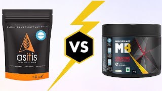 Asitis creatine vs muscleblaze creatine in hindi  konsa Lena chaiye 🤔 [upl. by Zubkoff]