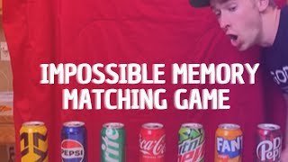 Family play matching game with soda cans for a grand prize😂🥤 [upl. by Dalt637]