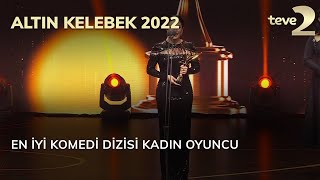 Pantene Altın Kelebek 2022 En İyi Komedi Dizisi Kadın Oyuncu – Ezgi Mola [upl. by Niltak478]