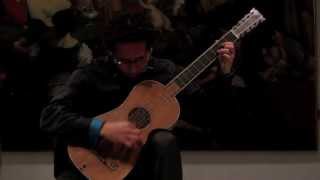 Sabionari Stradivarius guitar Concert in Cremona  De Visèe Suite D minor 1686  Minuet [upl. by Douglas]