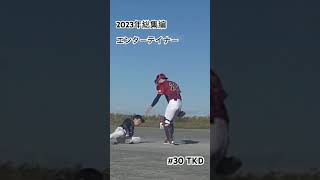 2023年総集編エンターテイナーTKD 2023年 野球 2023年総集編 プロ野球 エンターテイナーデッドボール痛い我慢強い元気ガッツポーズ [upl. by Deehsar]