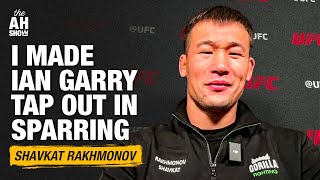 Shavkat Rakhmonov claims he made Ian Garry tap  The Ariel Helwani Show [upl. by Aicen682]