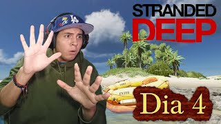 Stranded Deep  Dia 4 Casita y Todo acomodado [upl. by Eveleen]