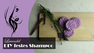 Rezept festes Shampoo selber machen  Haarseife  DIY Kosmetik  Trockene Kopfhaut  Schuppen [upl. by Paschasia]