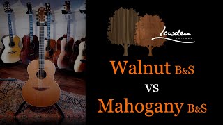 Lowden f23c vs f22  Walnut BampS Mahogany BampS  원미사운드 [upl. by Alegnaoj428]