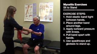 Myositis Exercises Sit to Stand V5 1 [upl. by Hairu18]