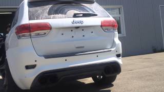 Новый звук выхлопа Jeep Grand Cherokee SRT8 WK2 2014 [upl. by Schwartz]