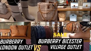 BURBERRY OUTLET LONDON VS BICESTER VILLAGEWOMENMENKIDSSALE [upl. by Aggi]