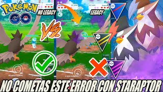 ¡STARAPTOR SIN TORNADO  EN TODAS LAS LIGAS ES MEJOR¿CUAL MAXEO GO BATTLE LEAGUE  POKÉMON GO [upl. by Mala]