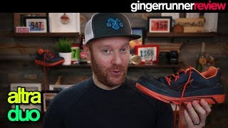 ALTRA DUO REVIEW  The Ginger Runner [upl. by Llenaj]