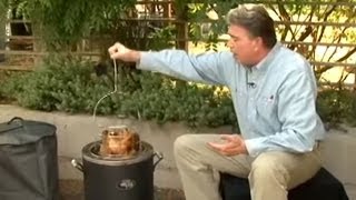 Frying Turkey with The Big Easy® OilLess Turkey Fryer from CharBroil® [upl. by Hentrich]