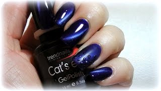 CAT EYE NAILS  Design in Matt und Glänzend [upl. by Kat]