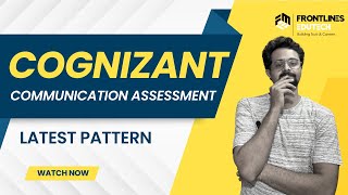 Cognizant Communication Assessment Latest Pattern  Frontlinesmedia [upl. by Calondra]