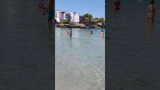 Amazing 🌊 Playa Santa Ponsa 🏖 Mallorca 🌴 Balearic Islands 🏝 sea travel beach girls bikini [upl. by Llekram]