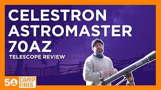 Celestron AstroMaster 70AZ Review  50 Campfires [upl. by Salchunas222]