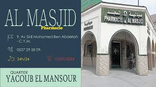 pharmacies De Garde rabat YACOUB MANSOUR CYM Ouvertes aujourdhui 🐋 Du 8 Au 14 Juillet 2024 [upl. by Hsenid]