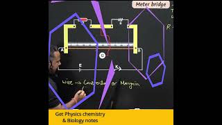 Meter bridge  Wheatstone Bridge  Important Question  Current Electricity  12 Physics shorts [upl. by Alitta]