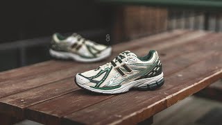 Aimé Leon Dore x New Balance 1906R quotGreen  Creamquot M1906RL1 Review amp OnFeet [upl. by Morentz]