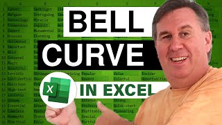 Excel Plot A Bell Curve in Excel  Episode 2596 [upl. by Tricia728]