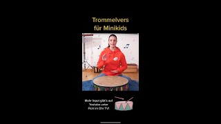 Trommelvers  Trommeln mit Kindern  Floh im Ohr TV  Kita  Kleinkind  Kindermusik [upl. by Alegnaed117]