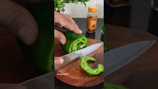 Capsicum and cottage cheese omelette shortsvideo [upl. by Eluj]