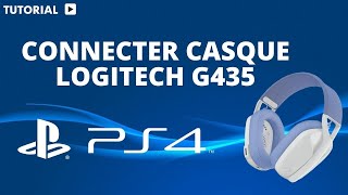 Comment mettre un casque logitech sur PS4 [upl. by Kyrstin]