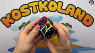 Kostkoland Kostka Rubika Skewb Black MoYu [upl. by Nylireg]