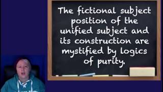 Video Lecture Lugones quotPurity Impurity and Separationquot [upl. by Melcher]