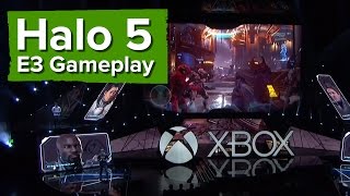 Halo 5 Campaign Gameplay Demo  E3 2015 Xbox Conference [upl. by Born496]