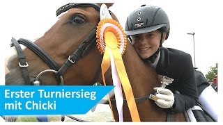 Erster Platz 🏆 Reitturnier mit Chicki kommentiert [upl. by Ecnedurp468]