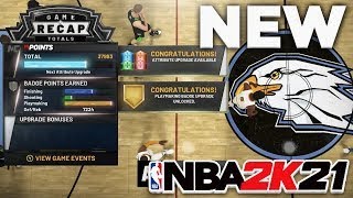 NBA 2K21 UPDATED BADGE GLITCH AFTER PATCH 10 MAX BADGE GLITCH IN CURRENT GEN amp NEXT GEN 2K21 [upl. by Aible]