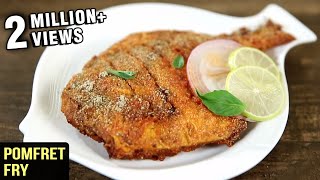 Pomfret Fry Recipe  Fish Fry Indian Style  Fish Recipes  Fish Fry Recipe by Varun Inamdar [upl. by Valenka425]