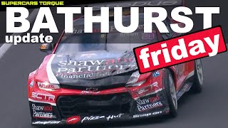 Will Browns In The Wall  Friday  Bathurst Report  V8 Supercars Torque [upl. by Tomkins911]