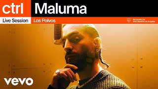 Maluma  Los Polvos Live Session  Vevo ctrl [upl. by Leinoto458]