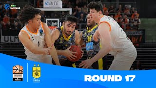 ratiopharm UlmAris Midea Thessaloniki  Round 17 Highlights  202324 BKT EuroCup [upl. by Alleoj]