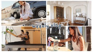 VLOG New Year Reset Building new furniture Starting new hobbies [upl. by Bellanca]