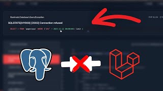 حل مشكلة SQLSTATEHY0002002 connection refused مع Laravel Sail [upl. by Shanahan]