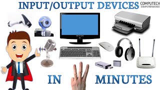 What is Input and Output Input Output Devices of Computer Peripheral Devices Input and Output [upl. by Ng]