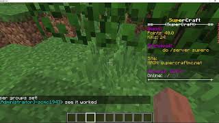 PermissionsEX  Minecraft Tutorials  you need EssentialsX Chat link in DESC [upl. by Aliwt]