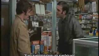 Monty Python Parrot sketch with Greek subtitles [upl. by Ahsihat]