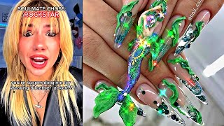 👋 NAIL ART STORYTIME TIKTOK 2024 😍 Regal Nails Bailey Spinn  POVs Tiktok Compilations 63 [upl. by Oijimer765]