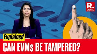 Lok Sabha Elections 2024 Can Electronic Voting Machines Be Manipulated  EVMs Explained [upl. by Lombardo]