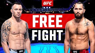 Colby Covington vs Jorge Masvidal  FREE FIGHT  UFC 296 [upl. by Aisats]