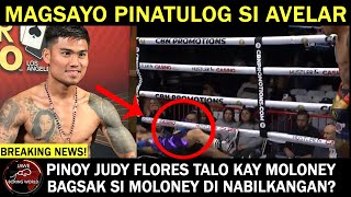 Breaking News Mark Magsayo Pinatulog Si Isaac Avelar Sa Round 3 Pinoy Rudy Flores Talo Kay Moloney [upl. by Gisele]