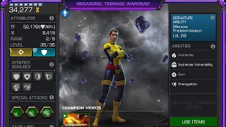 7 Star Rank 2 Negasonic Teenage Warhead vs ROL Winter Soldier  36 seconds [upl. by Rexfourd]