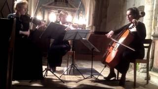 Georges Bizet  Farandole from LArlesienne Suite No2 Trio desCordes [upl. by Arbmat]