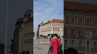 Zagreb Ben Jelacic Square by night amp day travel zagreb europetravel europe [upl. by Daj826]