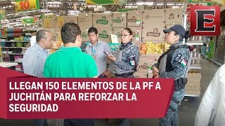 Envían a 150 federales a Oaxaca para evitar saqueos [upl. by Iilek]